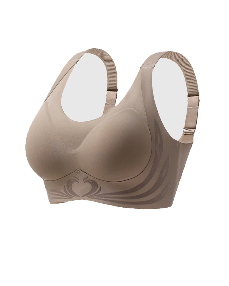 Seamless lifting Anti Sagging Push up Bra  - By Qivii