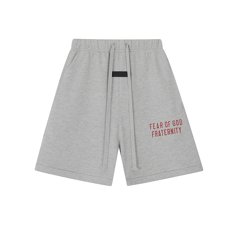 FW24 FRATERNITY T-Shirt / Shorts / Set - Gray  - By Qivii