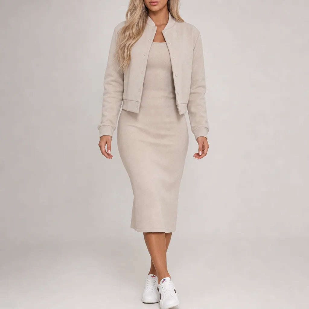 Beatrix | Womens Knit Cardigan Sweater Set