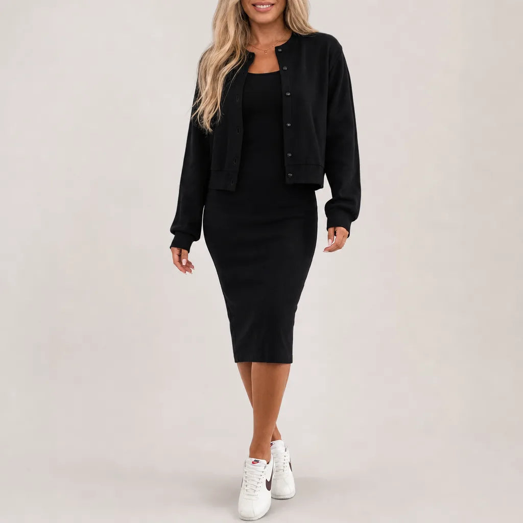 Beatrix | Womens Knit Cardigan Sweater Set