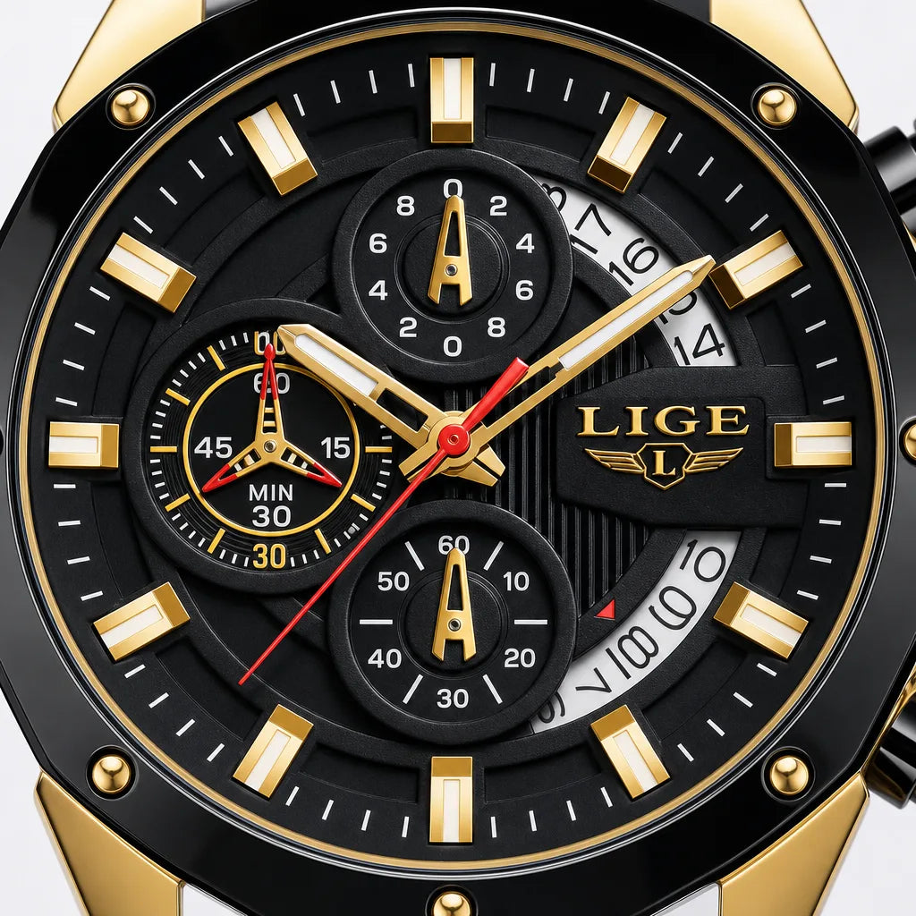 Lige GT6 Pro | Mens Analog Watch