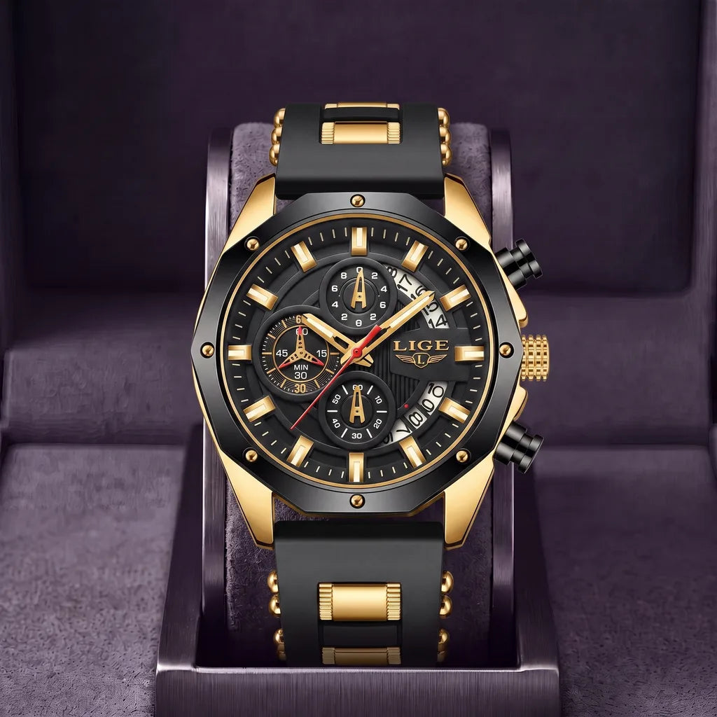Lige GT6 Pro | Mens Analog Watch