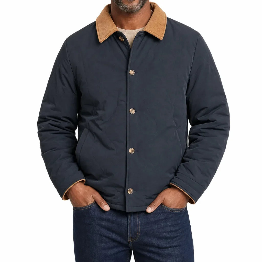 Beckett | Mens Fall Quilted Collar Jacket