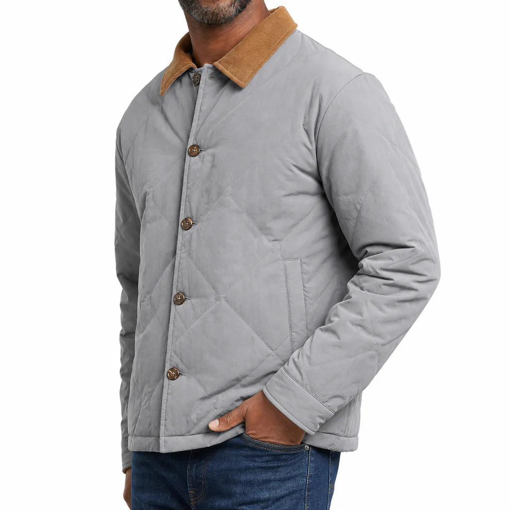 Beckett | Mens Fall Quilted Collar Jacket