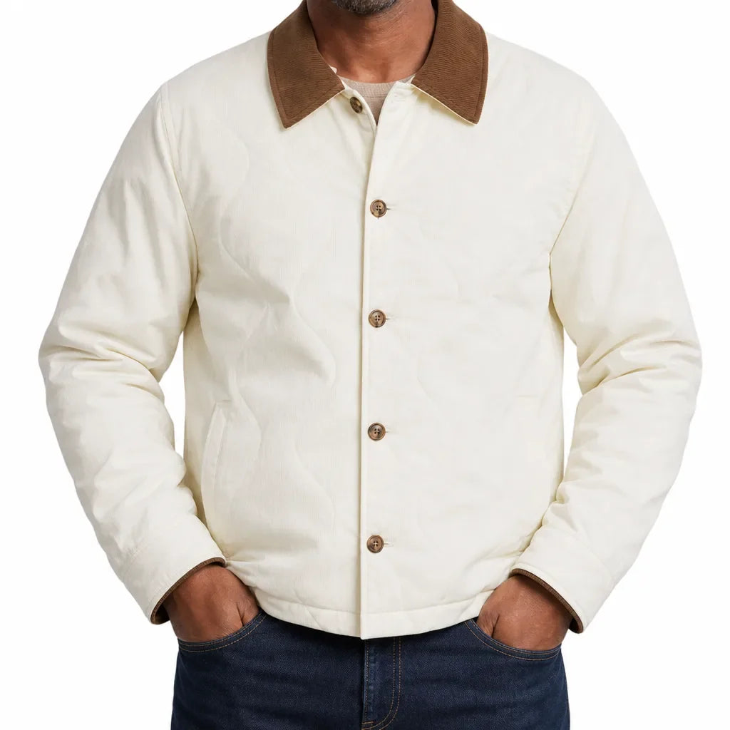 Beckett | Mens Fall Quilted Collar Jacket