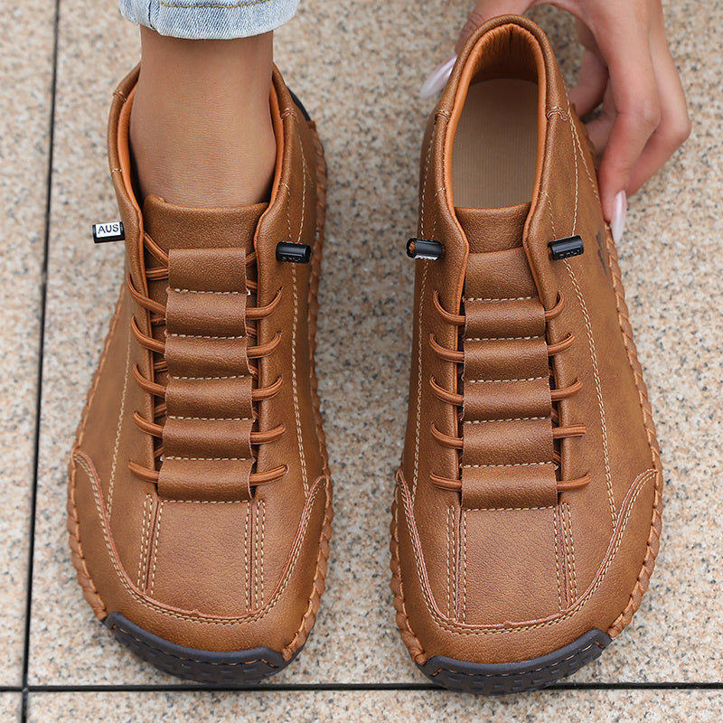 Mona - Komfort-Sneaker mit extra breiter Zehenbox  - By Qivii