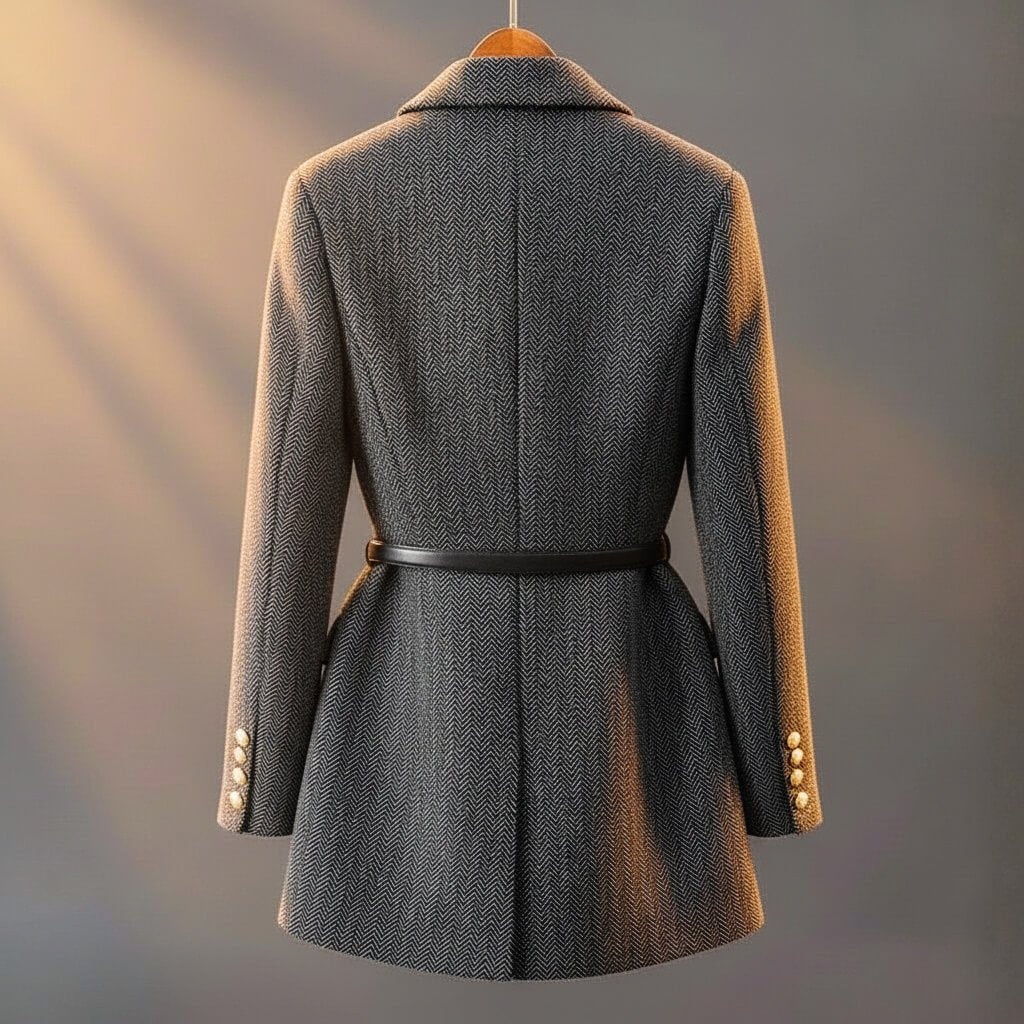 Coraline Couture Wool Blazer  - By Qivii