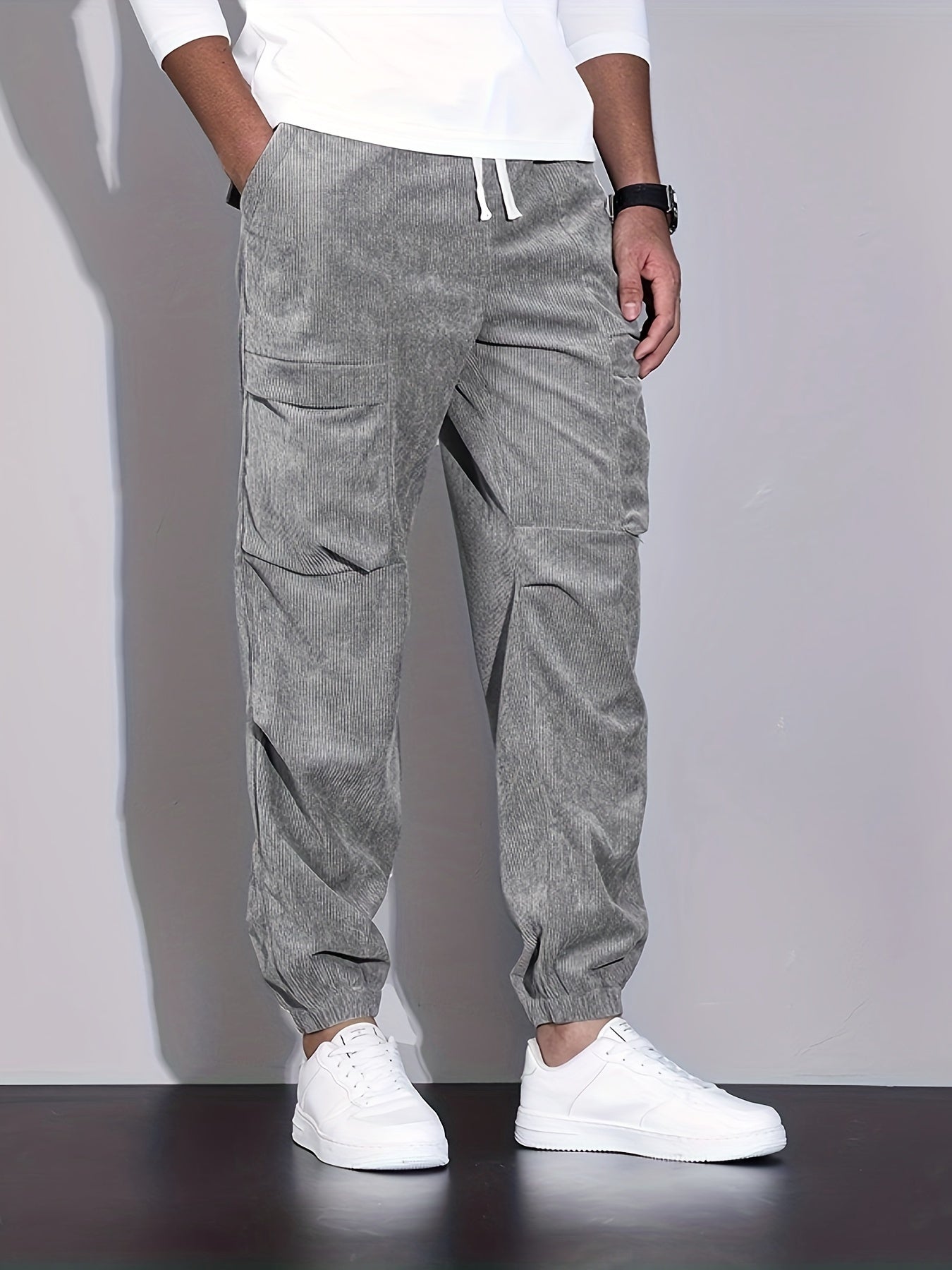 Rossi Roma | CORDUROY CARGO BROEK  - By Qivii