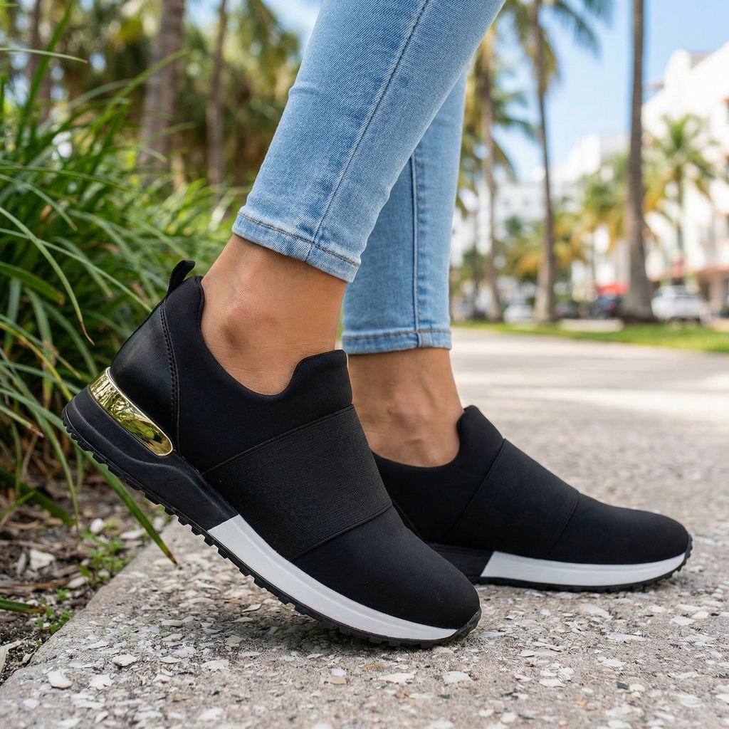 Lucille Wedge Sneakers