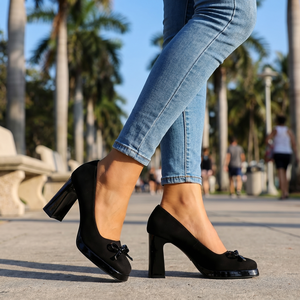 Davina Suede Platforms