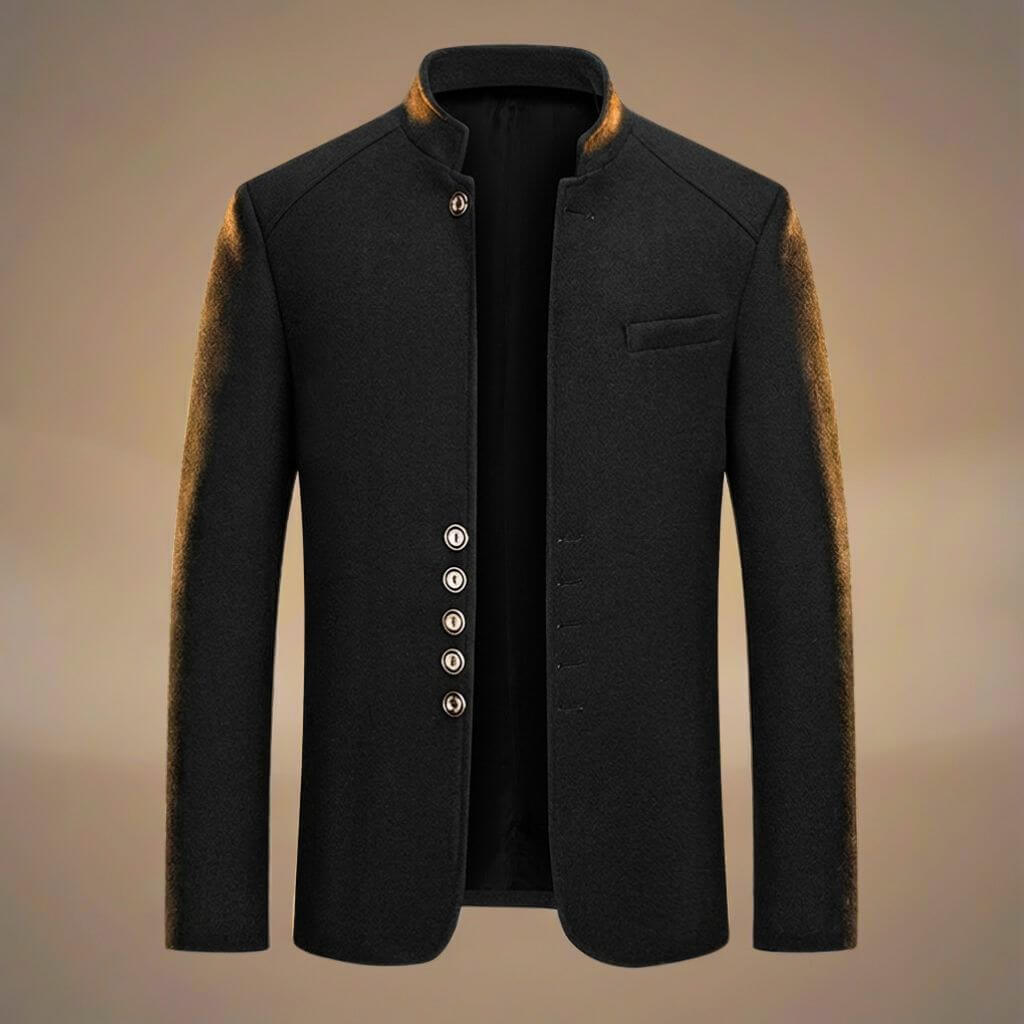 Kyoto Legacy Virgin Wool Jacket  - By Qivii