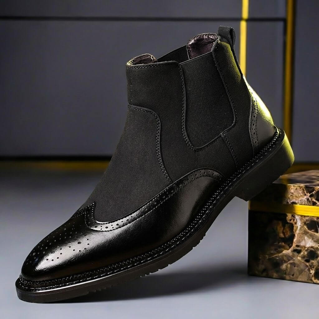 Justin Legacy Leather Boots  - By Qivii