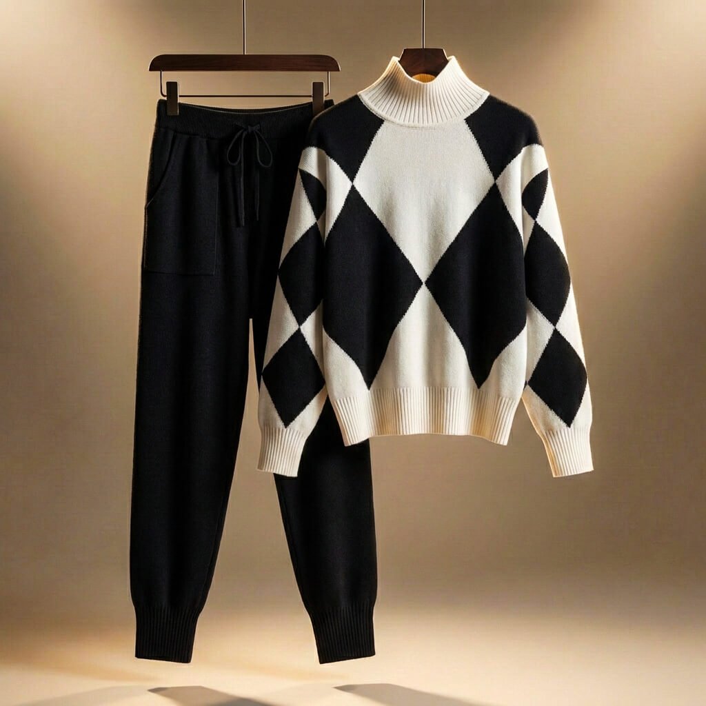 Vanessa Prestige Virgin Wool Set  - By Qivii