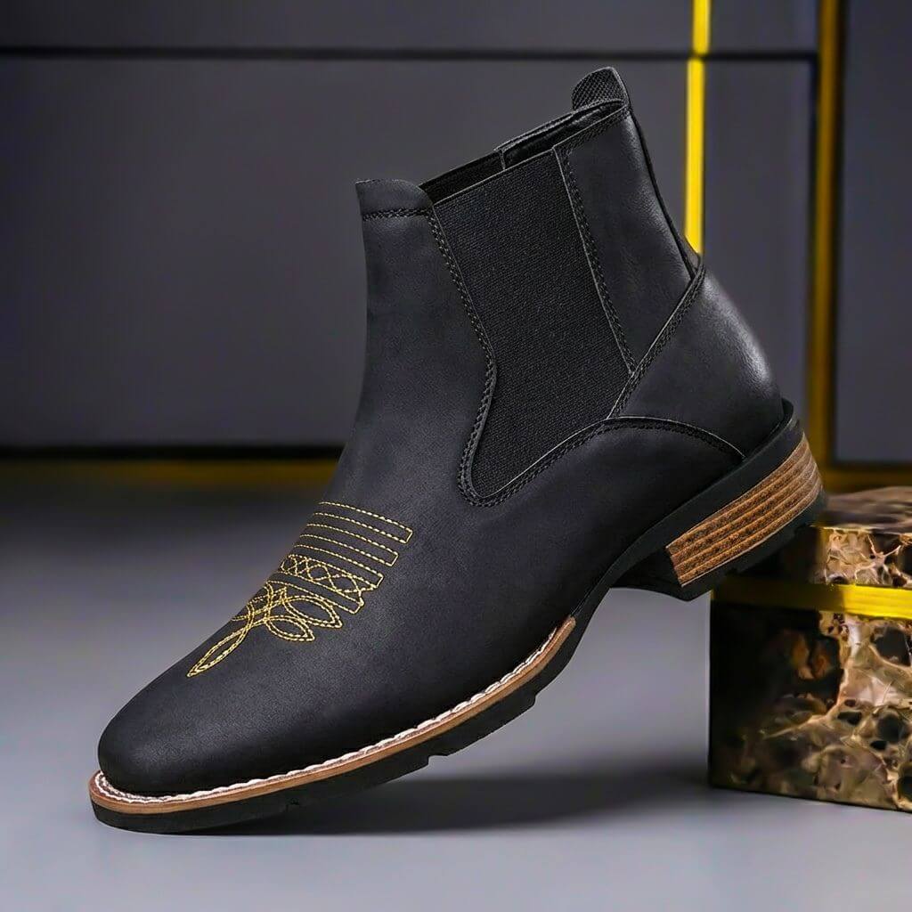 Cooper Genuine Leather Boots  - By Qivii