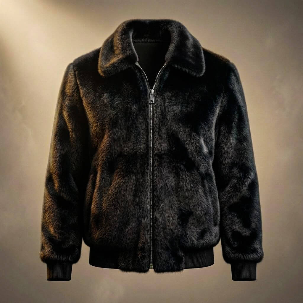 Collins Prestige Classic Fur Jacket  - By Qivii