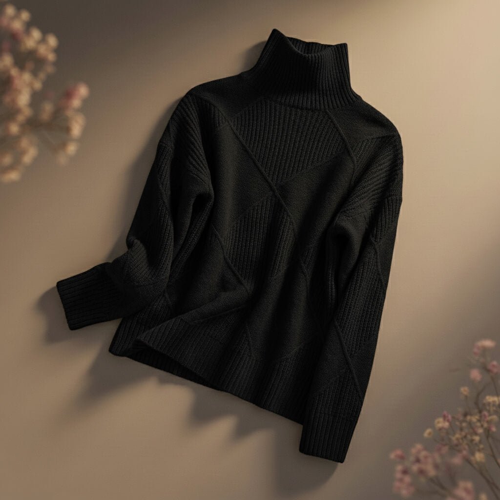 Lucy Knit Merino Sweater  - By Qivii