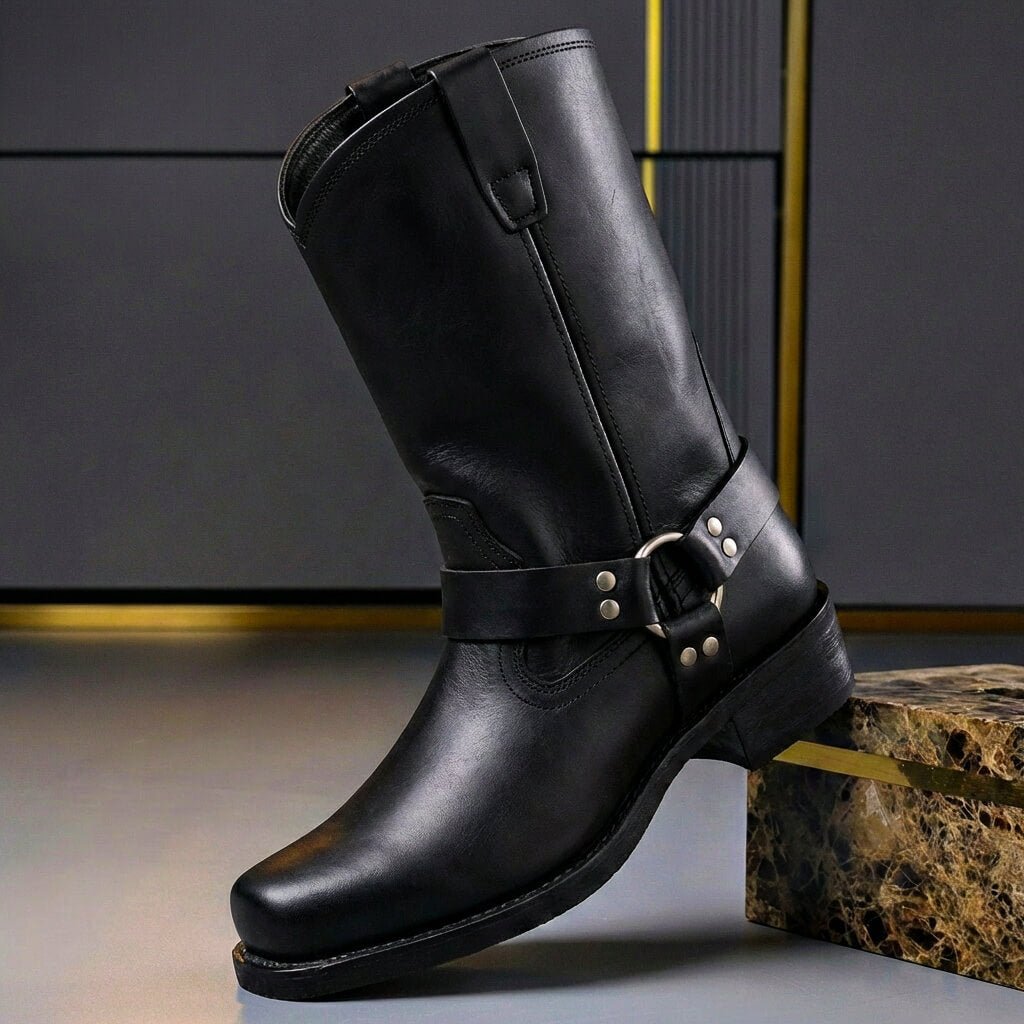 Victor Genuine Leather Boots  - By Qivii