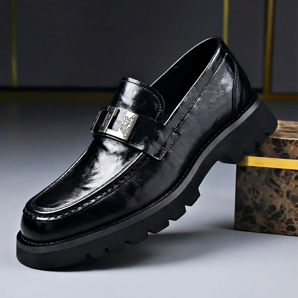 Vincent Genuine Leather Shoes  - By Qivii