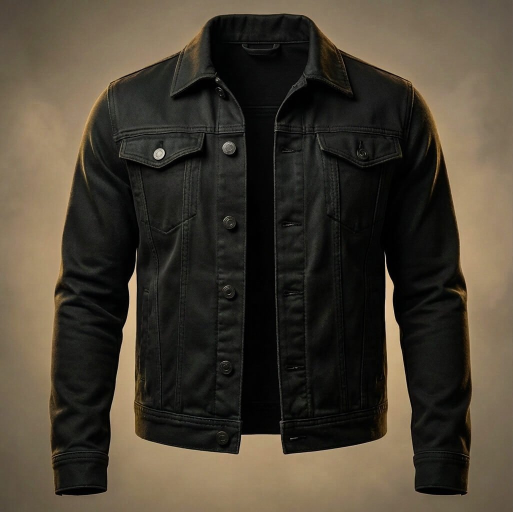 Brock Organic Denim Jacket  - By Qivii