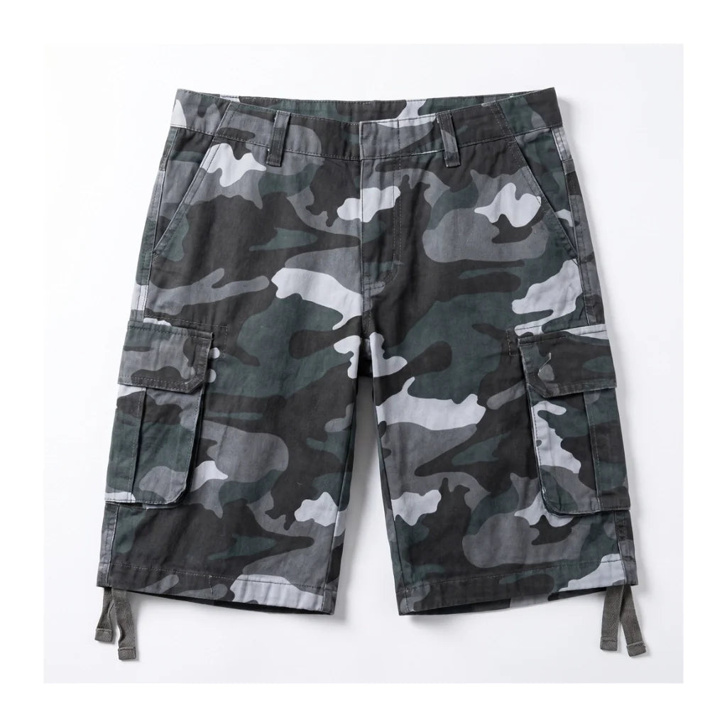Stevie Camo Cargo Shorts