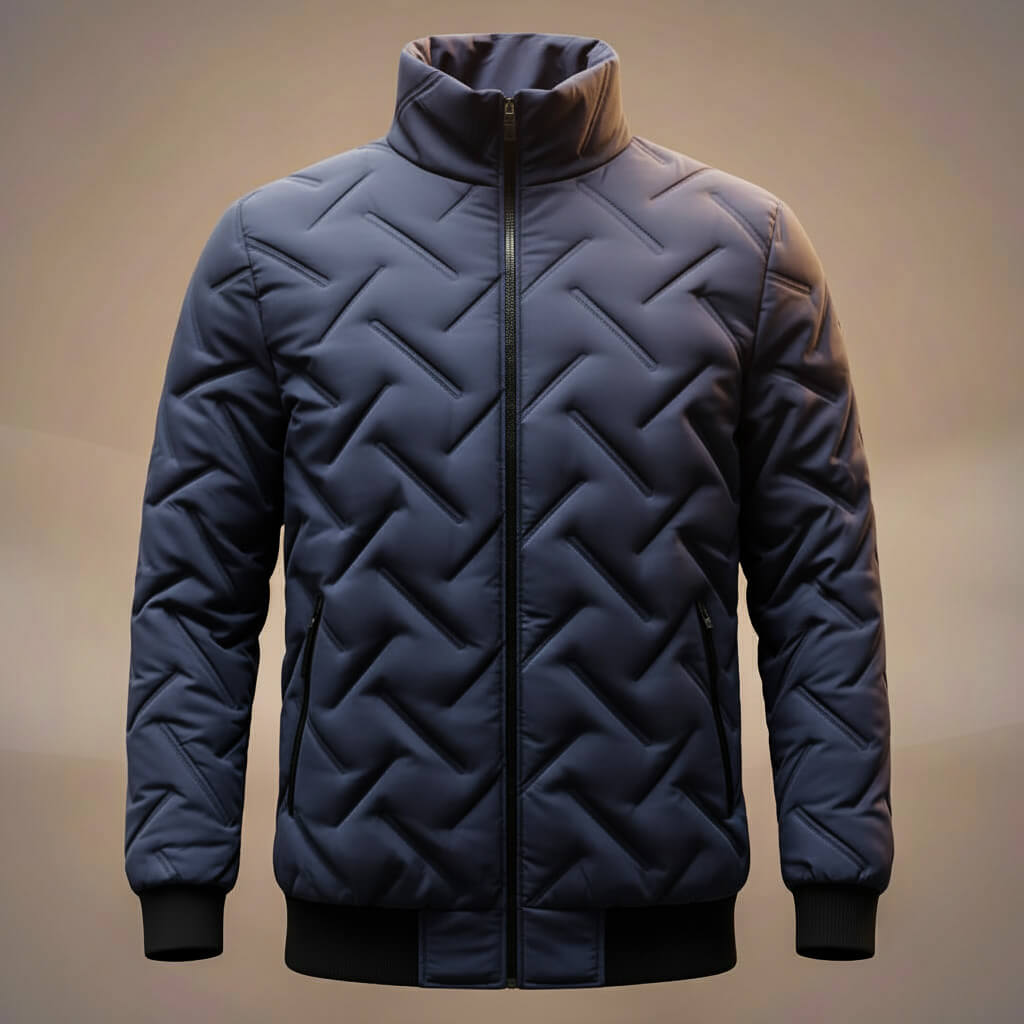 Grant Quilted Down Jacket  - By Qivii