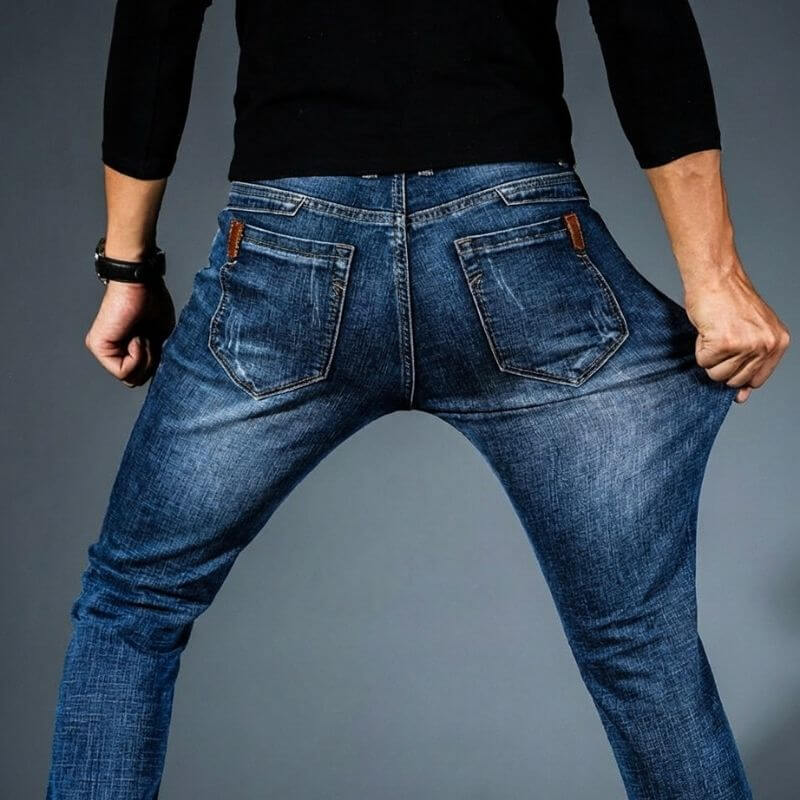 SuperStretch Organic Denim Jeans  - By Qivii