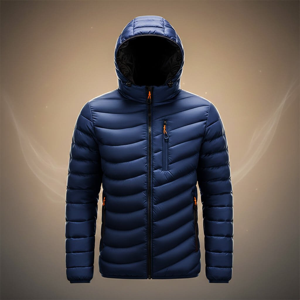 Eliot Quilted Hooded Jacket  - By Qivii