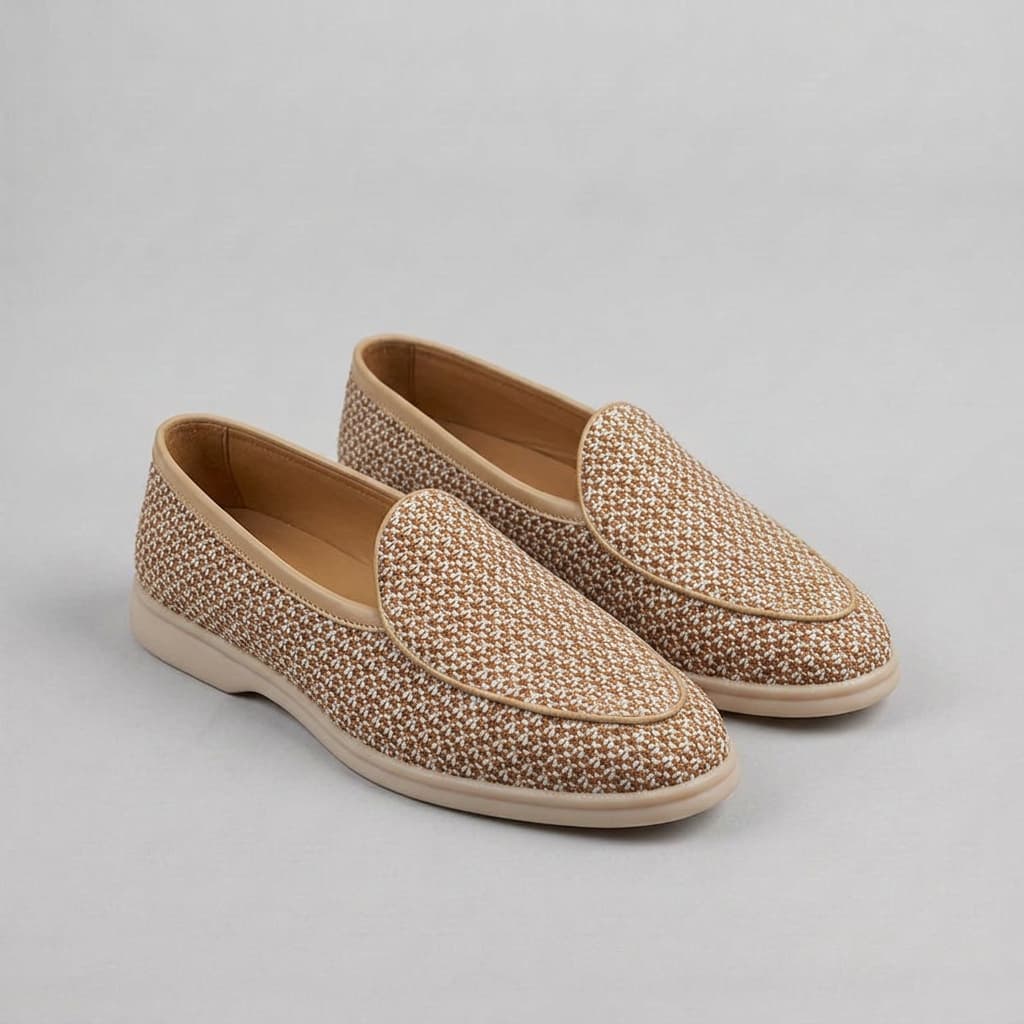Bosa Woven Mesh Loafer