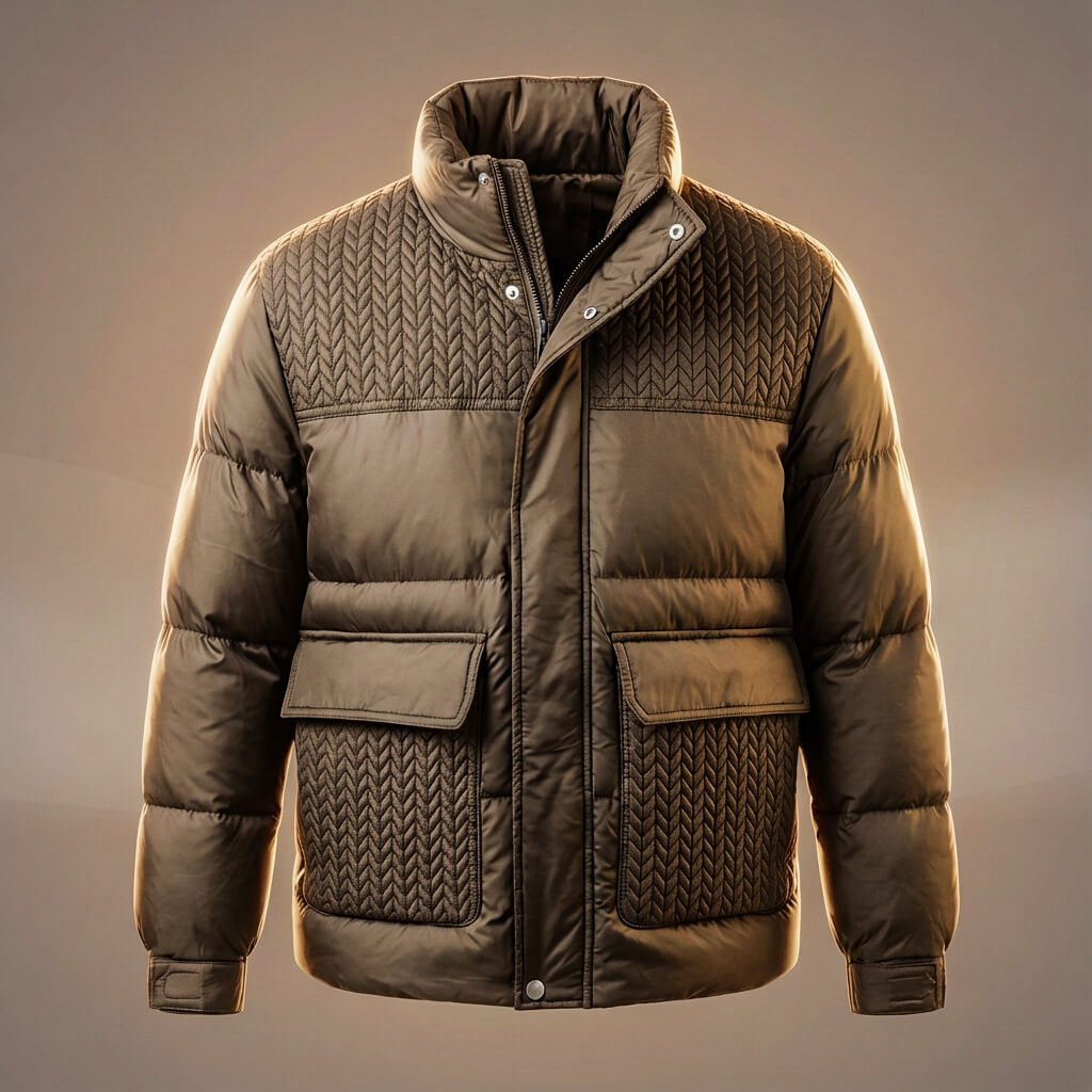 Bennett Quilted Duck Down Jacket  - By Qivii