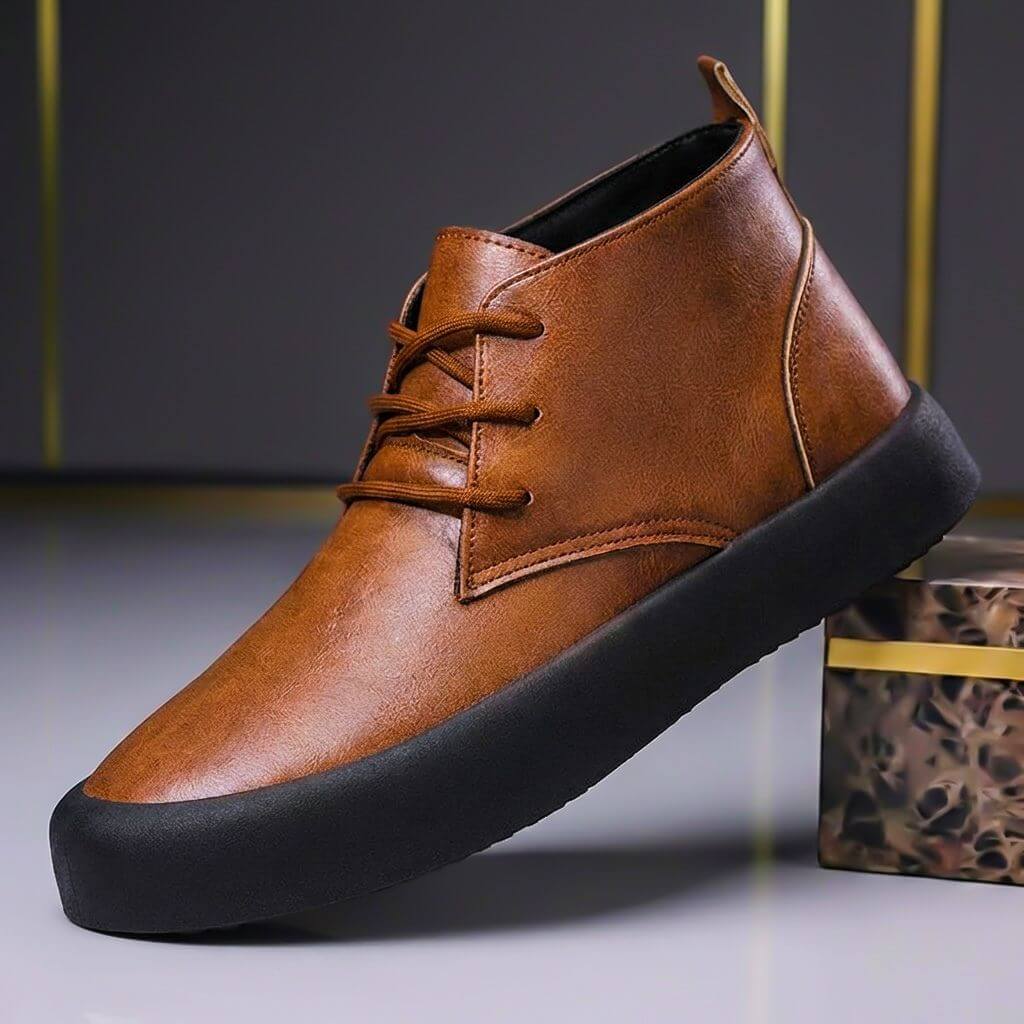 Mitchell Genuine Leather Shoes  - By Qivii