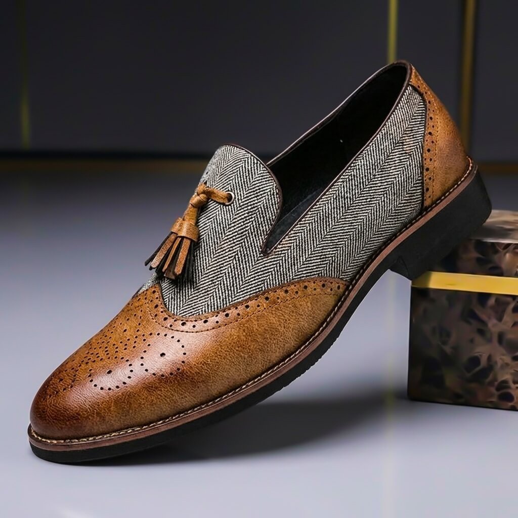 Vincenzo Legacy Leather Loafers  - By Qivii