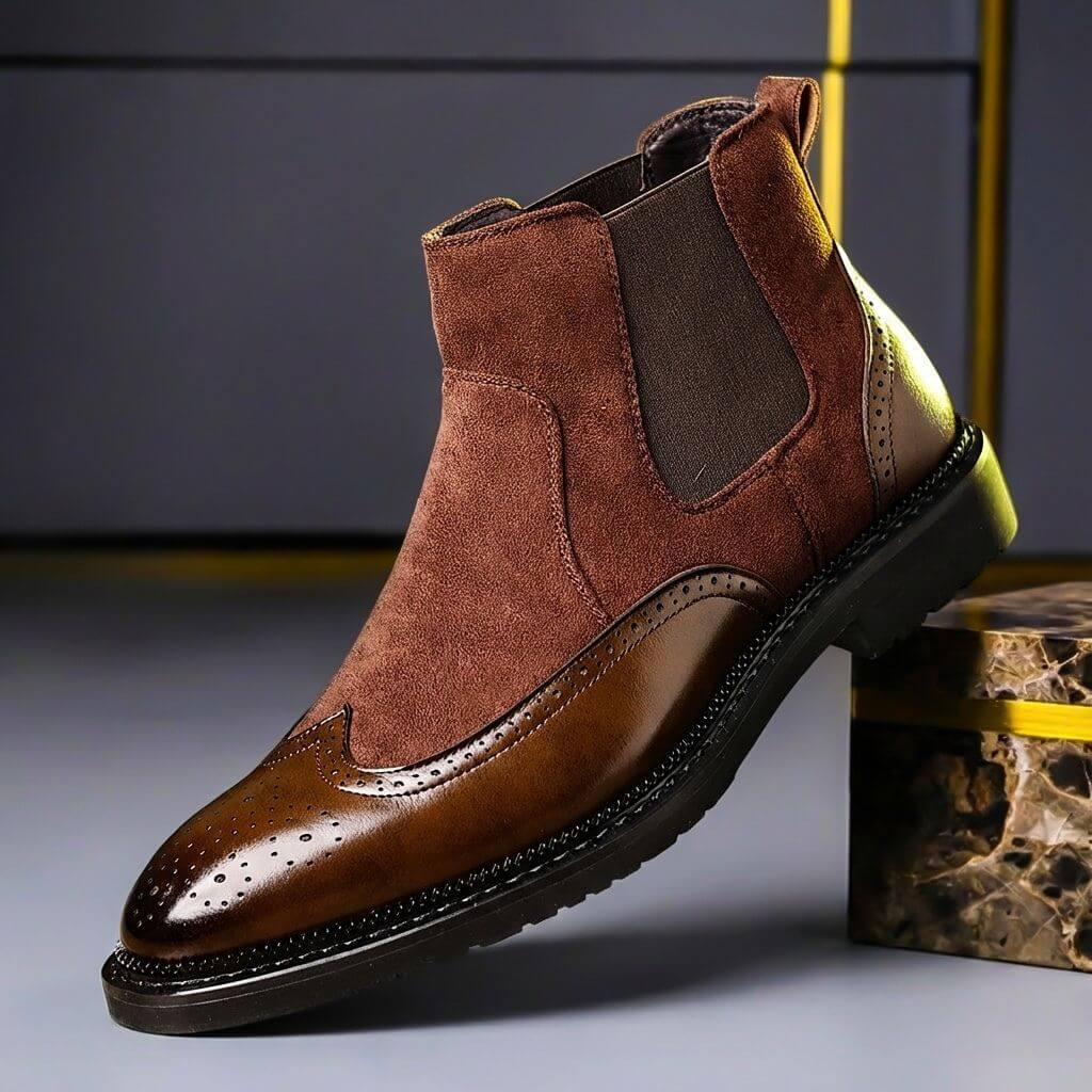 Justin Legacy Leather Boots  - By Qivii