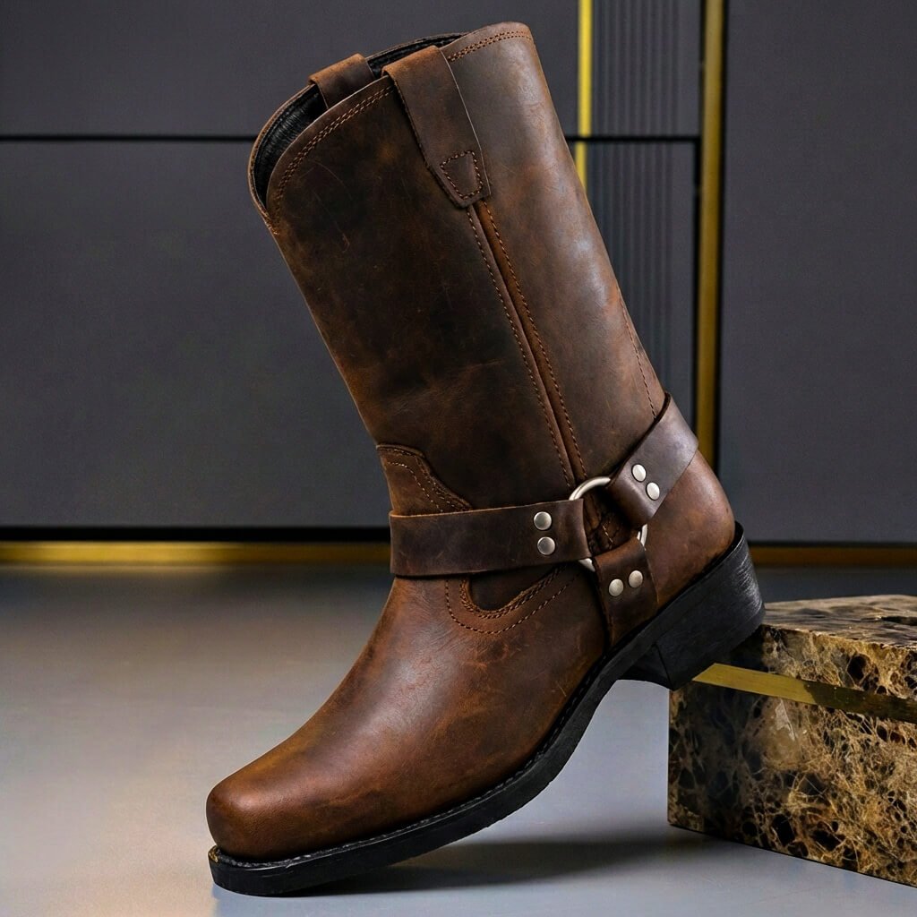 Victor Genuine Leather Boots  - By Qivii
