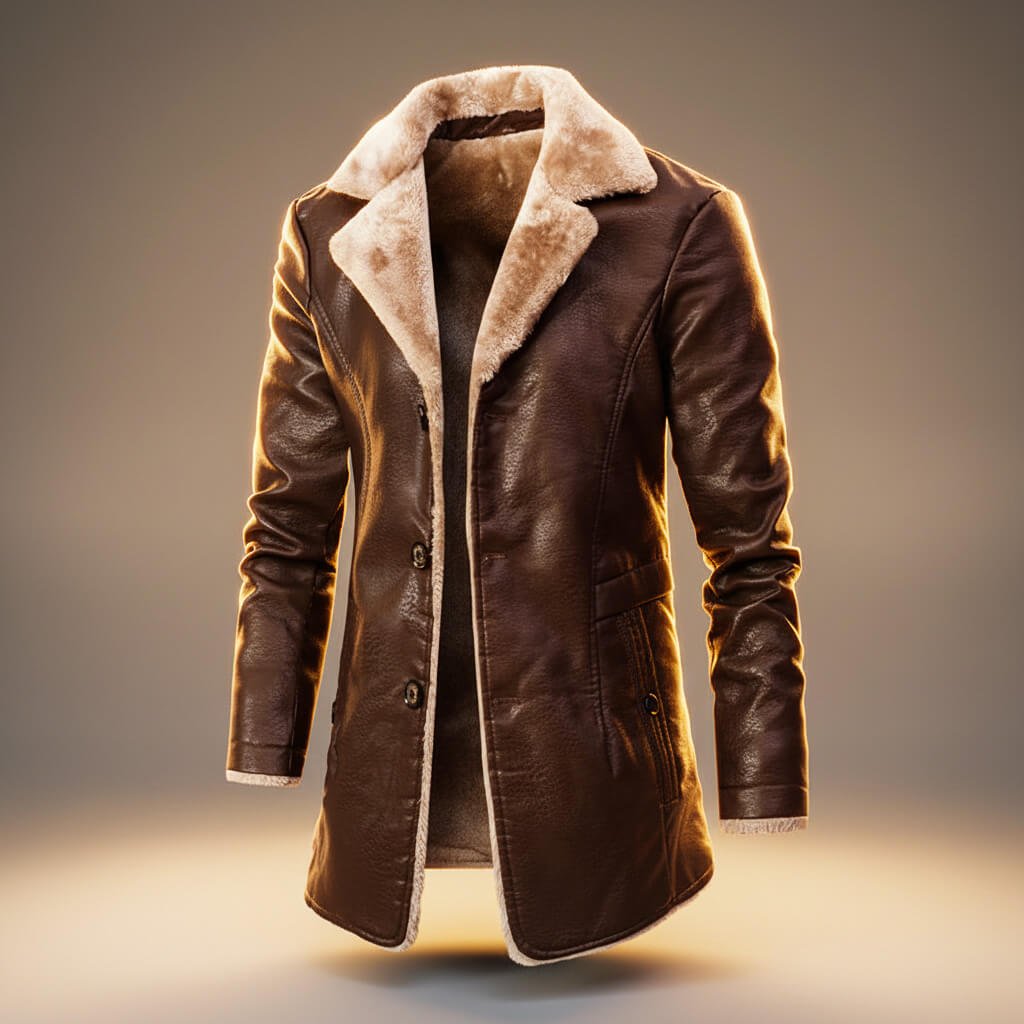 Marshall Prestige Leather Coat  - By Qivii