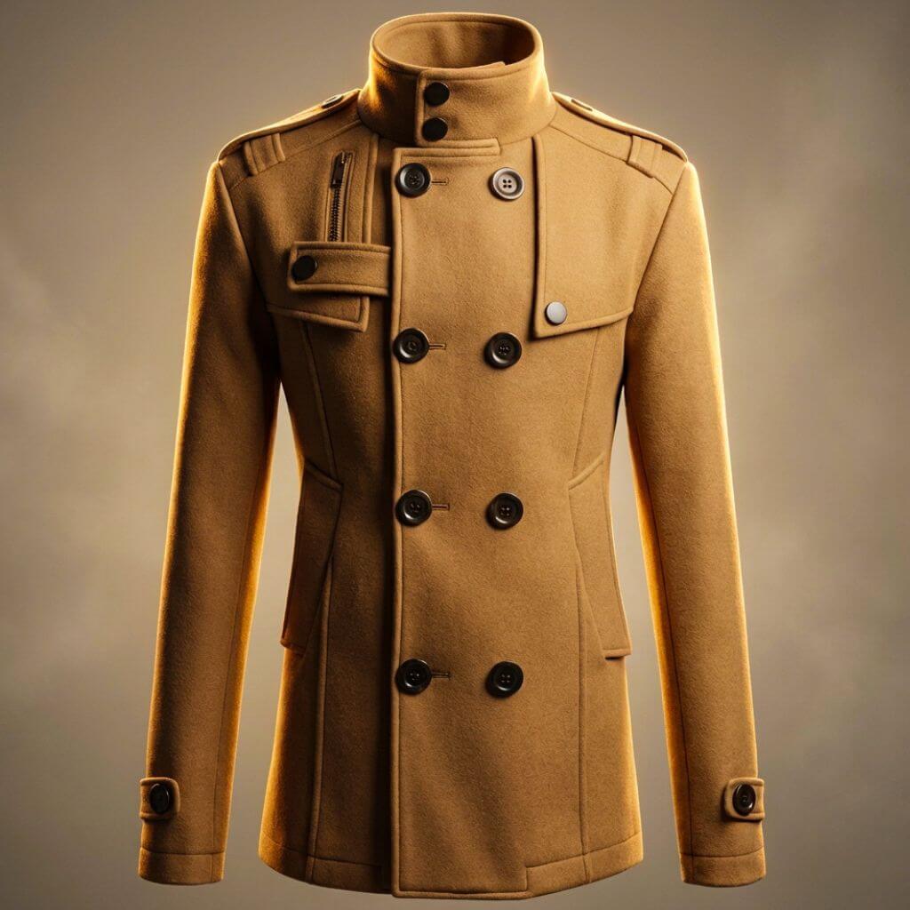 Sergio Legacy Virgin Wool Coat  - By Qivii