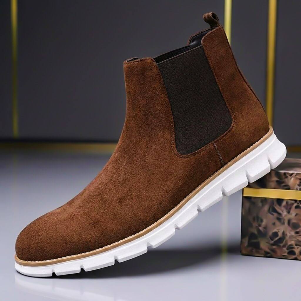 Caleb Prestige Suede Boots  - By Qivii