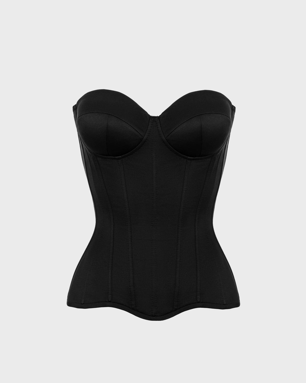 Hourglass Corset Strapless Bustier Waist Cincher