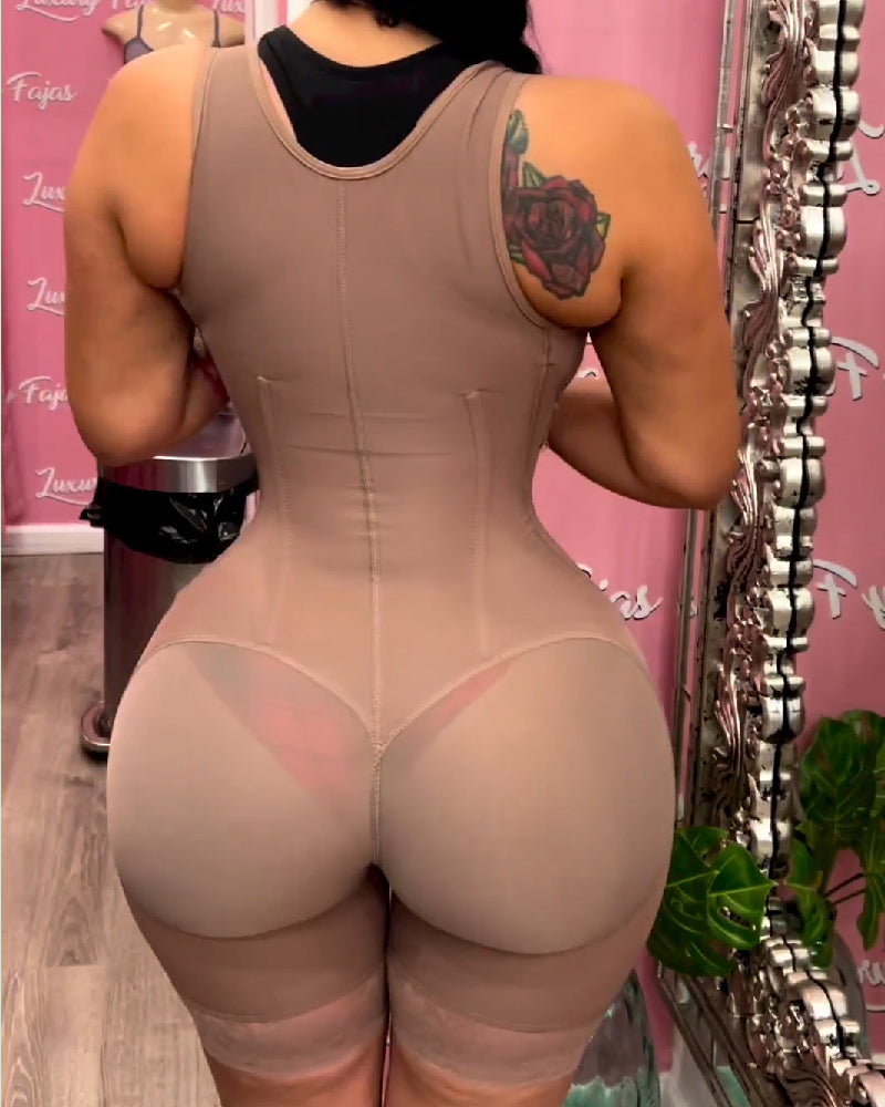 Shapshe® High Compression Full Body Colombianas Fajas Tummy Control BBL Shapewear  - By Qivii