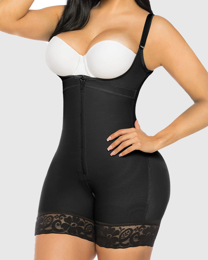 Shapshe® Slim Fajas Adjustable Straps Tummy Control Butt Lifter Shapewear  - By Qivii