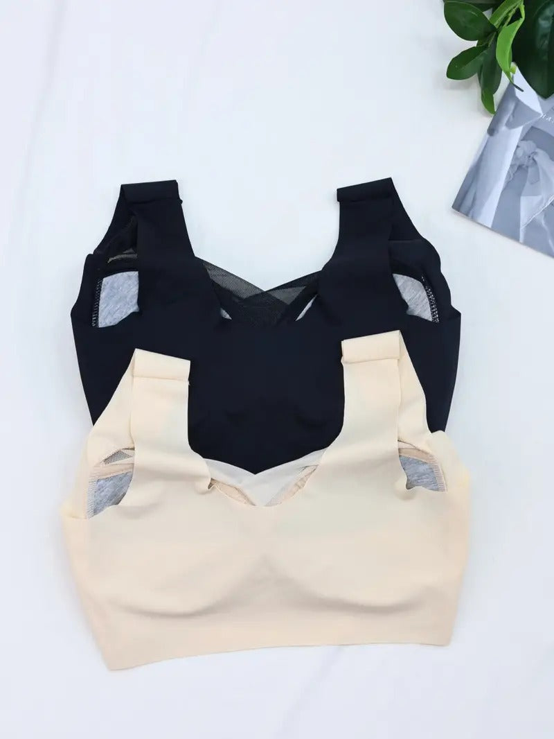 Women's Wireless Push Up Wireless Bra For Everyday Wear  - By Qivii