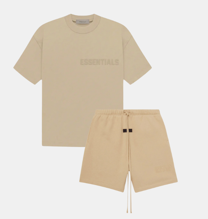 SS23 T-Shirt / Shorts / Set - Sand  - By Qivii