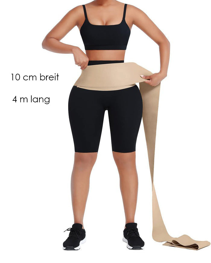 Waist Trainer For Women Belt Waist Cincher Tummy Wrap Plus Size Snatch Up Bandage  - By Qivii