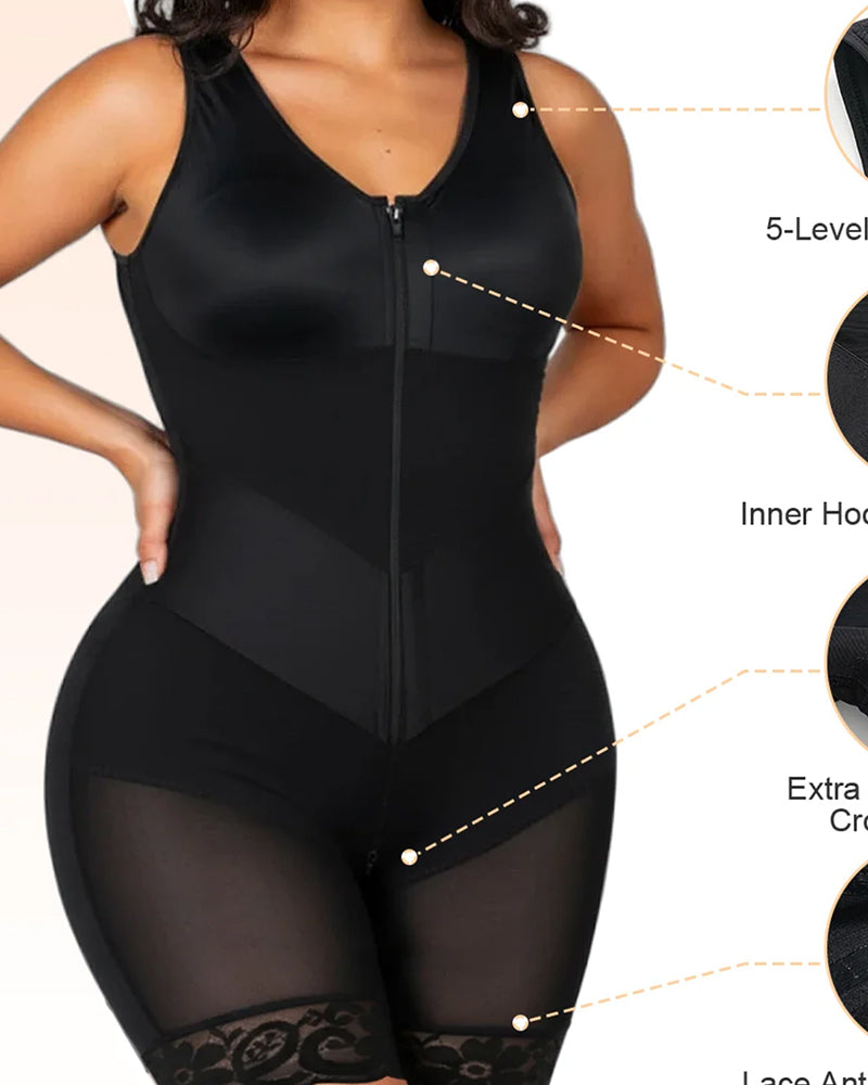 Tummy Control Butt Lifter Bodysuit for Postpartum
