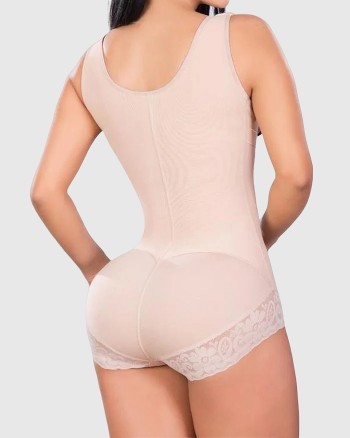 Shapshe® High Back Thick Straps Body Shaper compression Panty- High Compression Line  - By Qivii