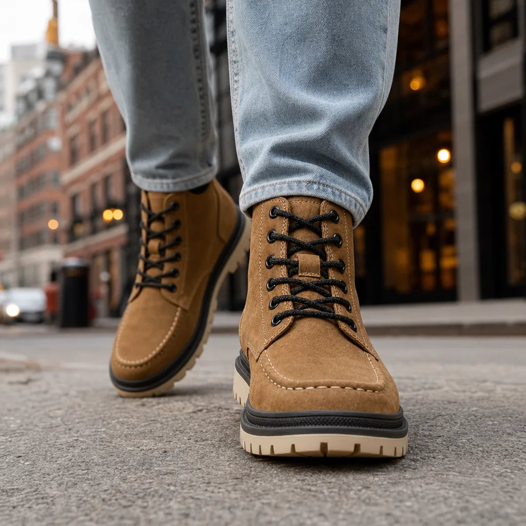 Caldwell | Men's Fall Leather Work Boots