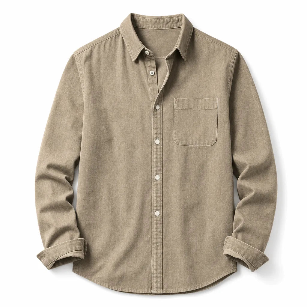 Callum Long Sleeve Casual Shirt