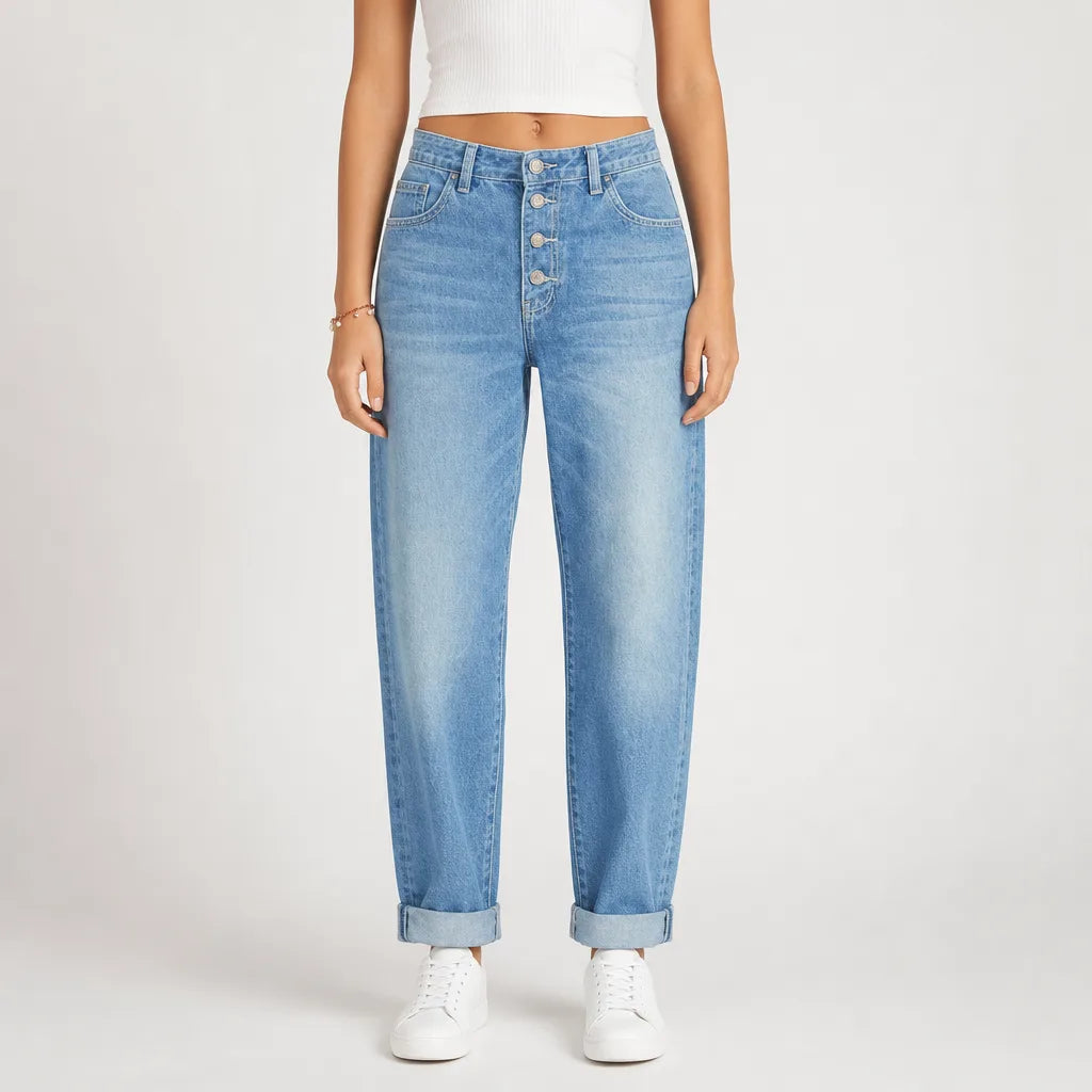 Camille | Womens Baggy Wide Leg Jeans