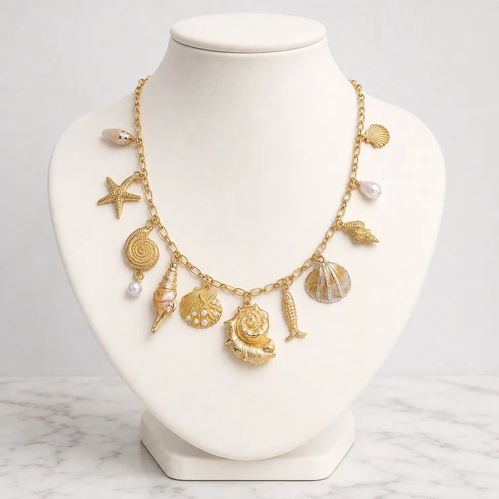 Caroline Layered Shell Necklace