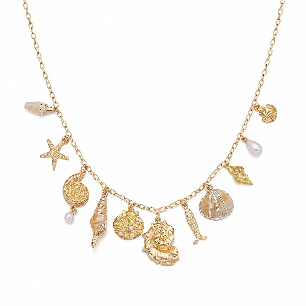 Caroline Layered Shell Necklace