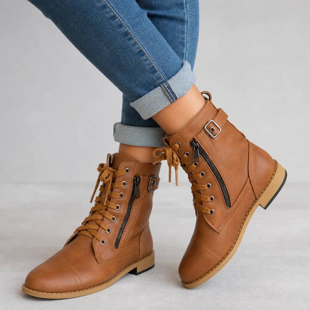 Carroll Lace-Up Ankle Boots